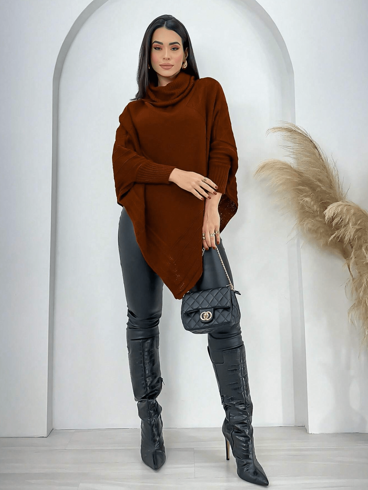 Blusa Poncho - Hara Bela