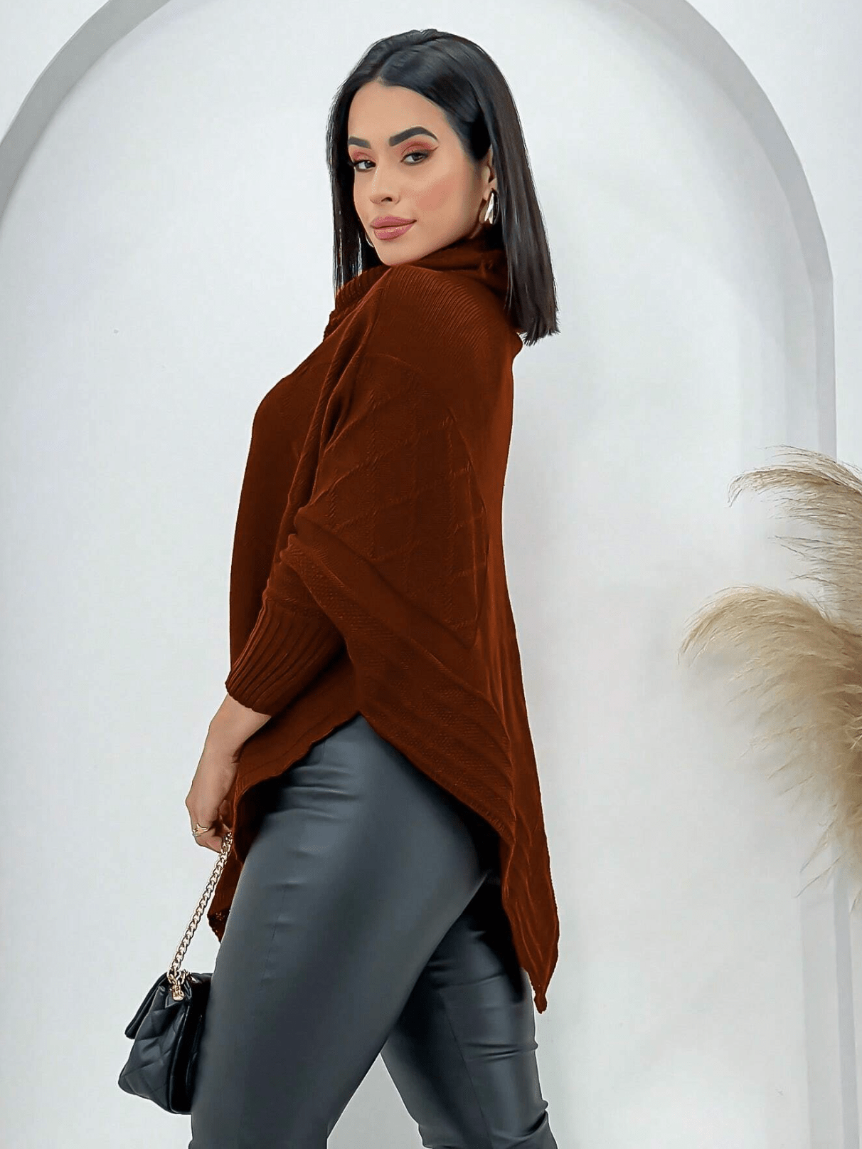 Blusa Poncho - Hara Bela