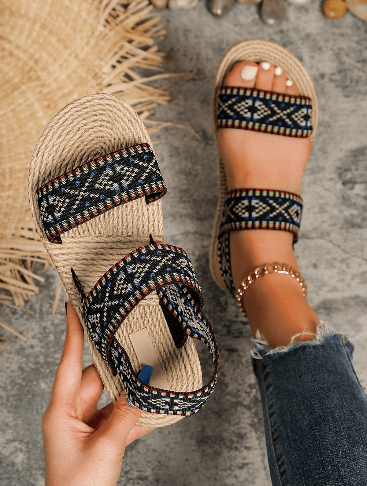 Rasteirinha Ortopédica - Hara Bela