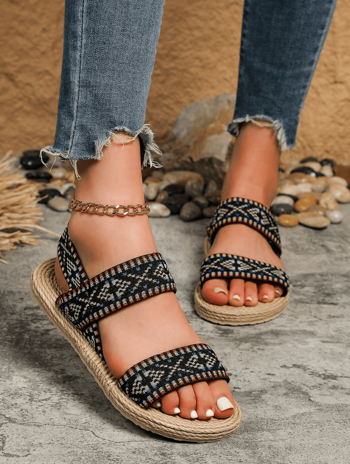 Rasteirinha Ortopédica - Hara Bela