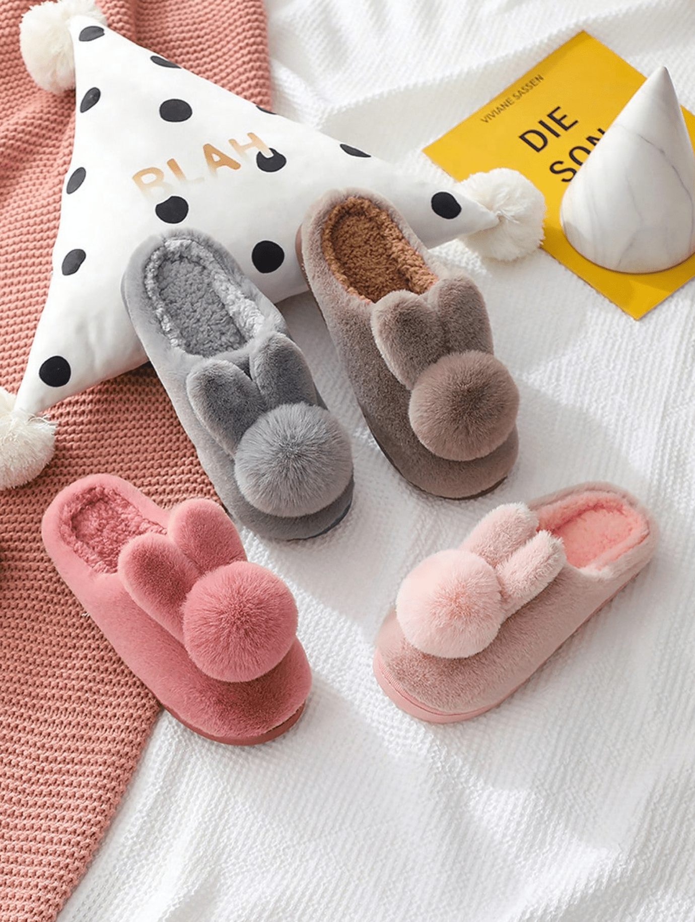 Pantufa fofa - Hara Bela