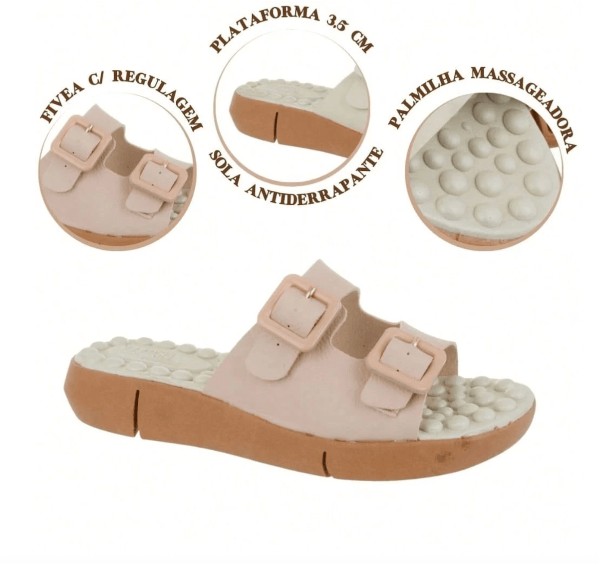 Sandália Ortopédica - Hara Bela