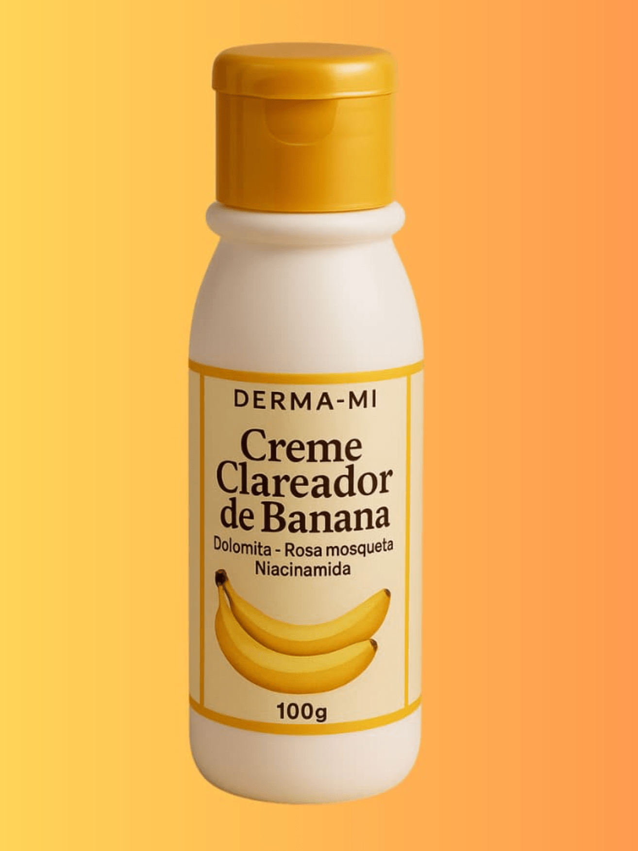 Clareador de Banana 100g – Virilhas, Axilas - Hara Bela