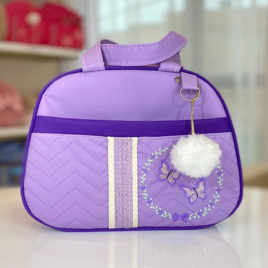 Kit Bolsa Maternidade para Bebê Conjunto com 5 peças Borboletas - Hara Bela