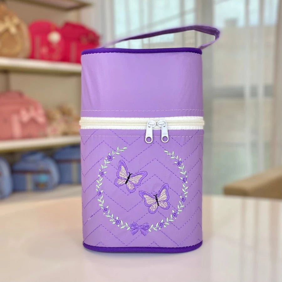 Kit Bolsa Maternidade para Bebê Conjunto com 5 peças Borboletas - Hara Bela