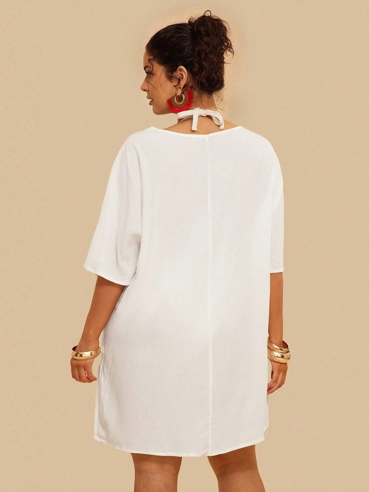 Saída de praia cantada - Loja