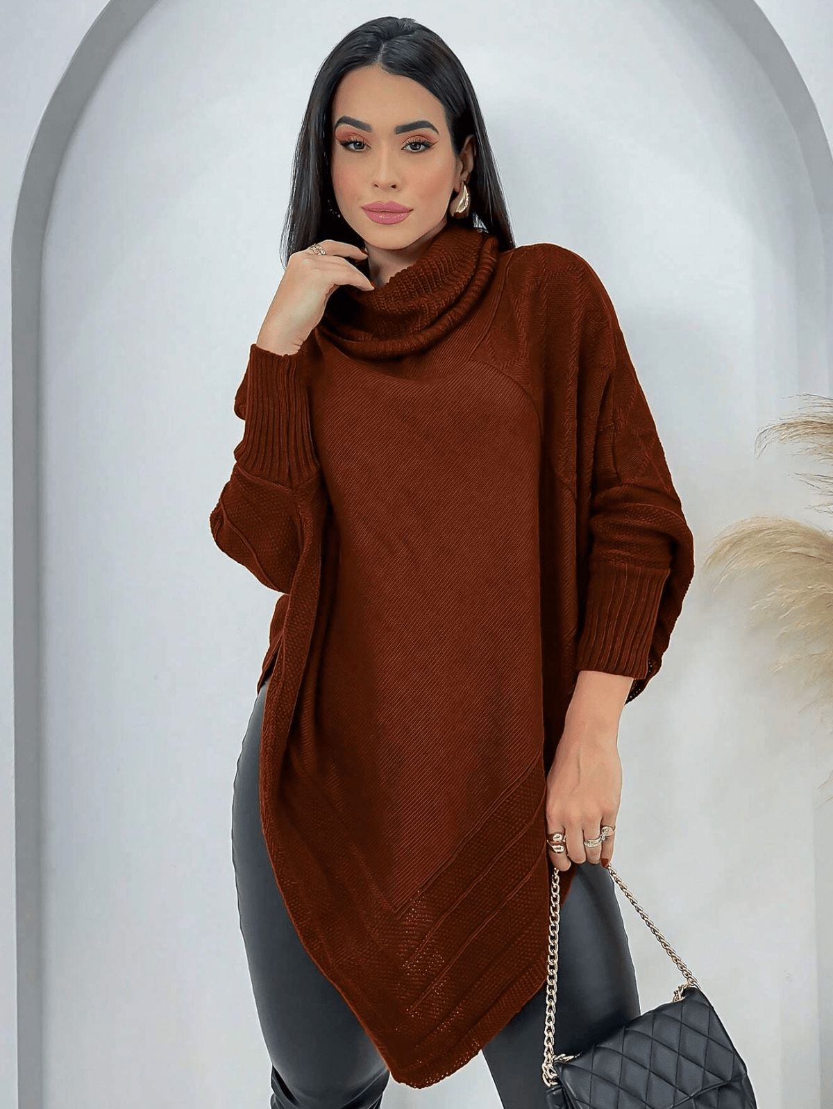 Blusa Poncho - Hara Bela