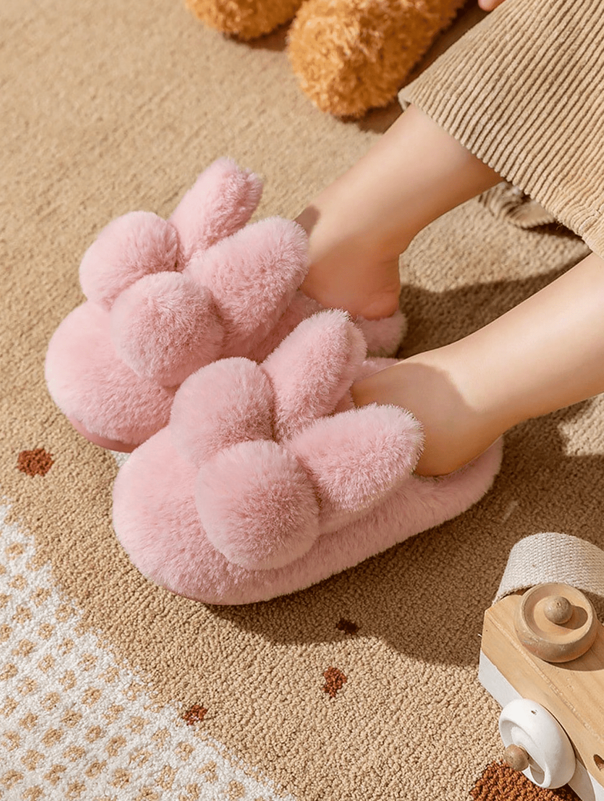 Pantufa fofa - Hara Bela