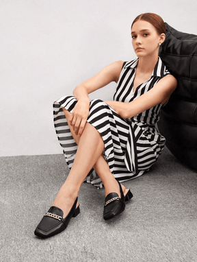 Mocassin Isa Blue - Hara Bela
