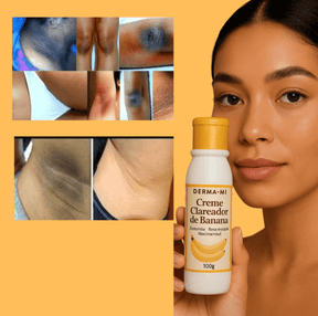 Clareador de Banana 100g – Virilhas, Axilas - Hara Bela