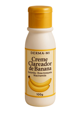 Clareador de Banana 100g – Virilhas, Axilas - Hara Bela