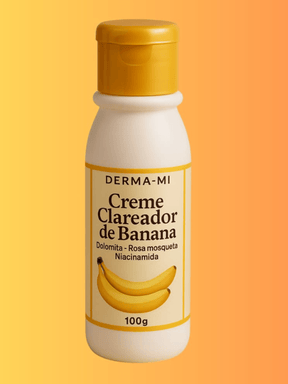 Clareador de Banana 100g – Virilhas, Axilas - Hara Bela