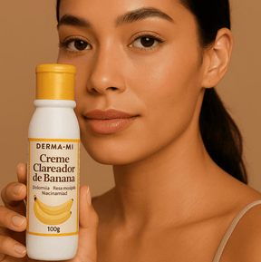 Clareador de Banana 100g – Virilhas, Axilas - Hara Bela