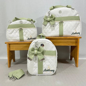 Conjunto de bolsas maternidade afeto personalizadas - Hara Bela