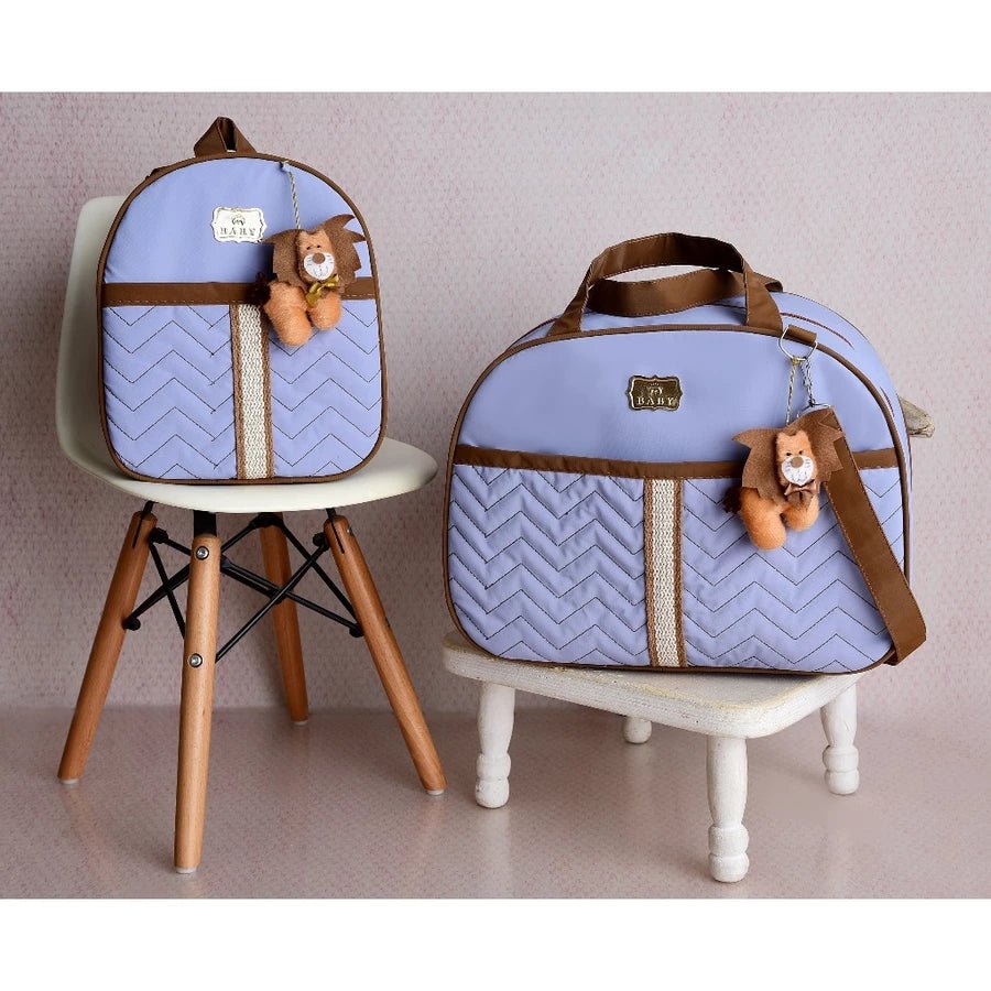 Kit Bolsa de Bebê 2 peças Mala Maternidade - Hara Bela