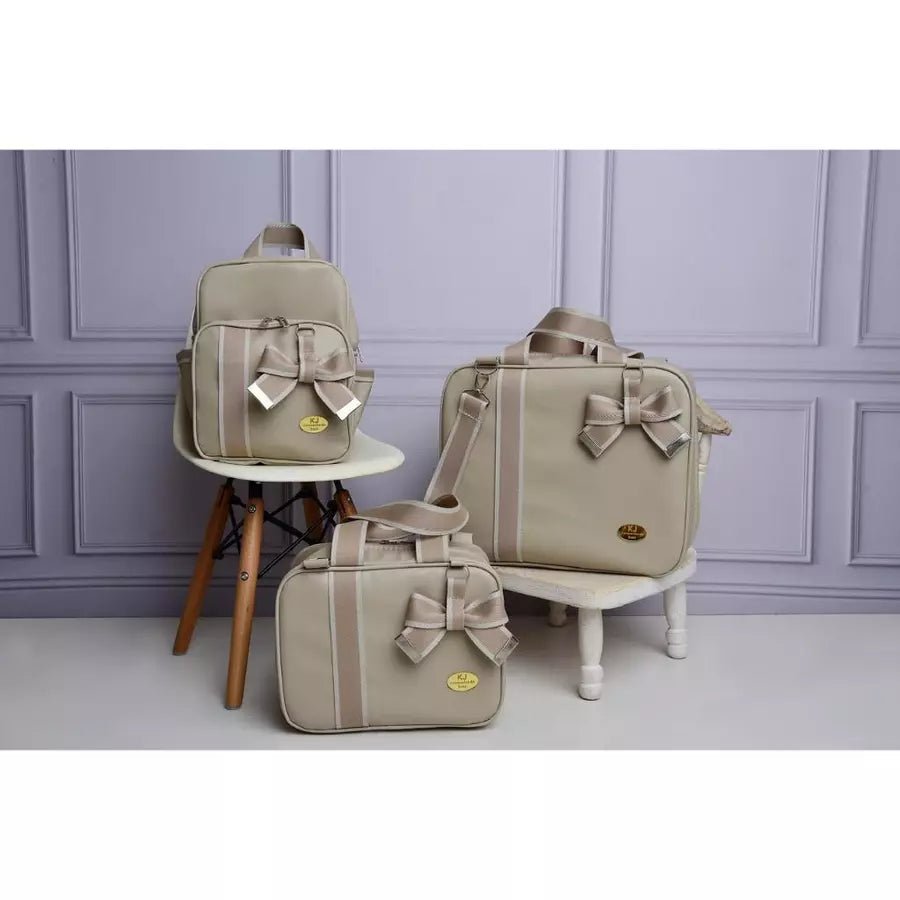 Kit Maternidade 3 peça Luxo com Mochila e l Térmico e Impermeável - Hara Bela