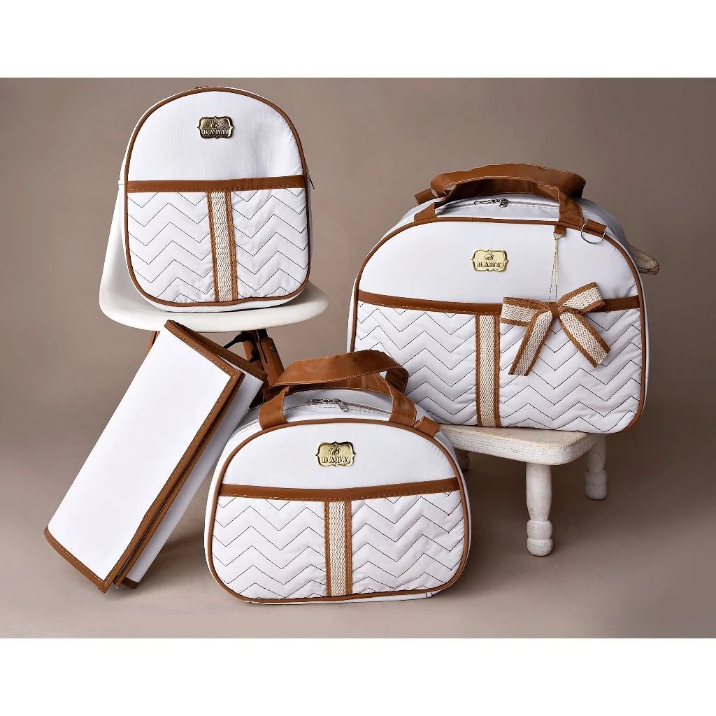 Kit de Bolsa de Bebê Mala Saída Maternidade com Mochila - Hara Bela