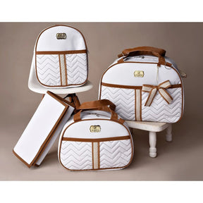 Kit de Bolsa de Bebê Mala Saída Maternidade com Mochila - Hara Bela
