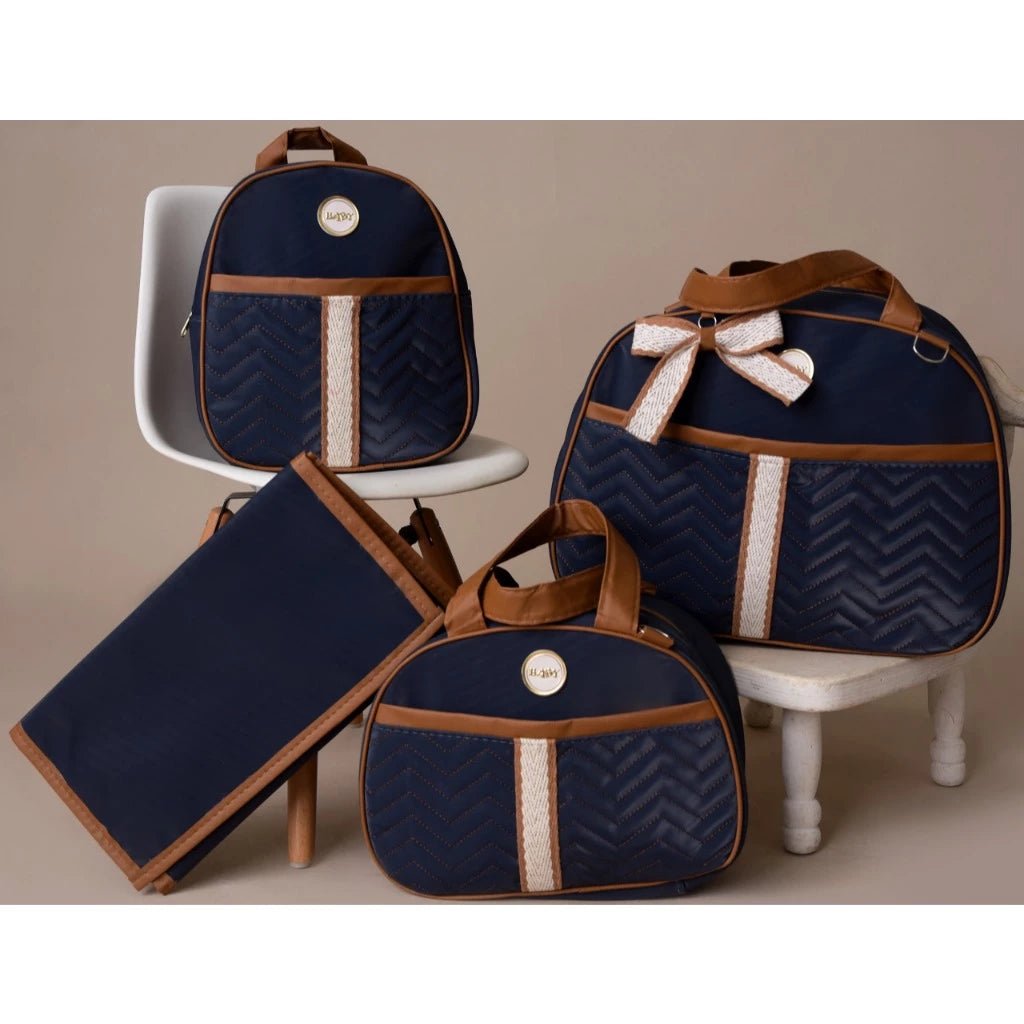 Kit de Bolsa de Bebê Mala Saída Maternidade com Mochila - Hara Bela