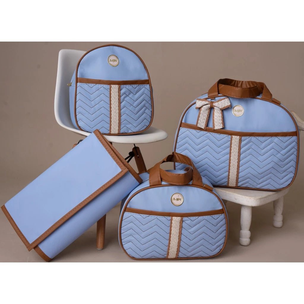 Kit de Bolsa de Bebê Mala Saída Maternidade com Mochila - Hara Bela
