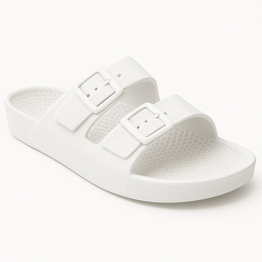 Chinelo Slide Ortopédico – Fivela Só Decorativa + Palmilha Massageadora - Hara Bela